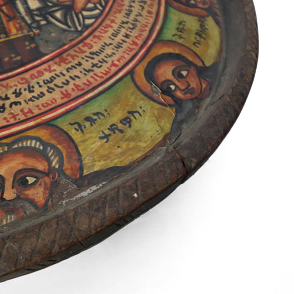 エチオピアンコーヒーテーブル 宗教画