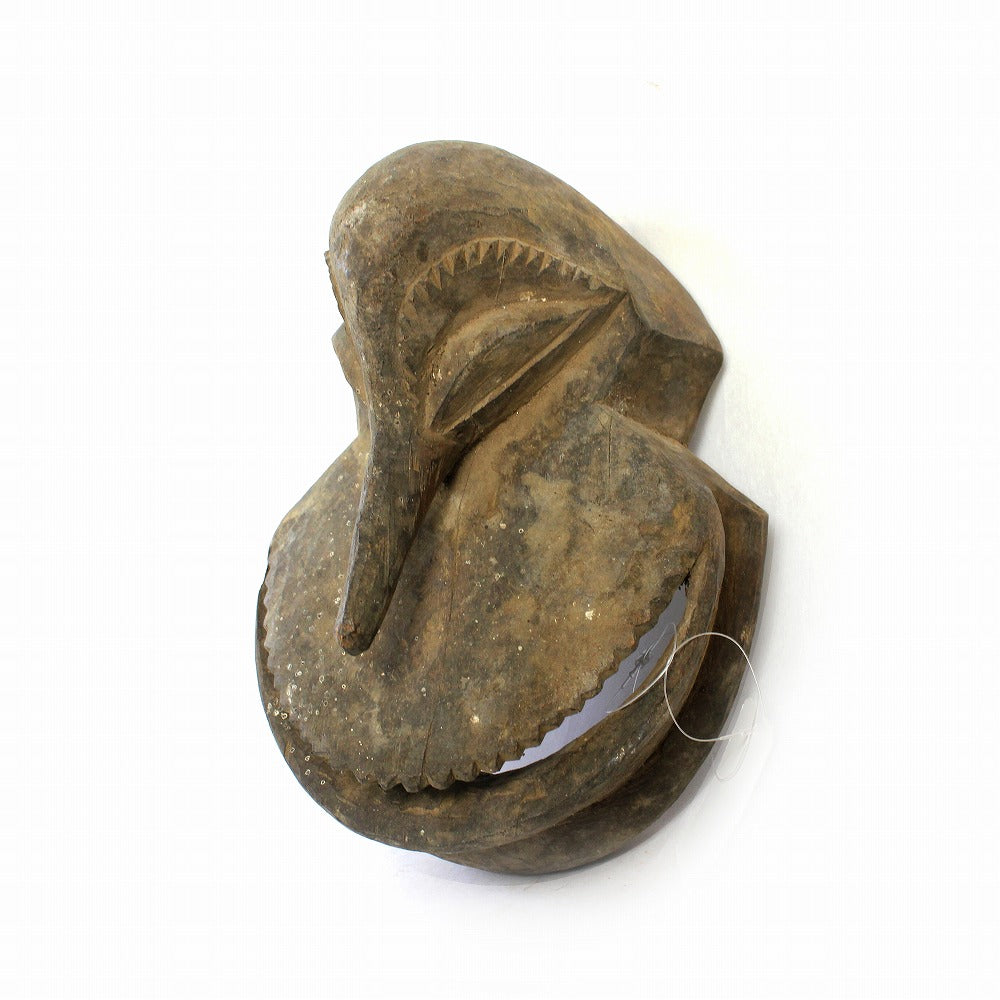 アフリカ工芸品マスク Amazon.co.jp: ソンゲ族マスク 46cm アフリカンアート 仮面