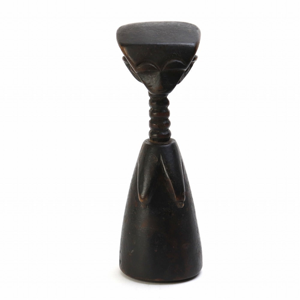 1626❣️アフリカ　民族　オブジェ　像　2体　セット 1626❣️アフリカ 民族 オブジェ 像 2体 セット 1626