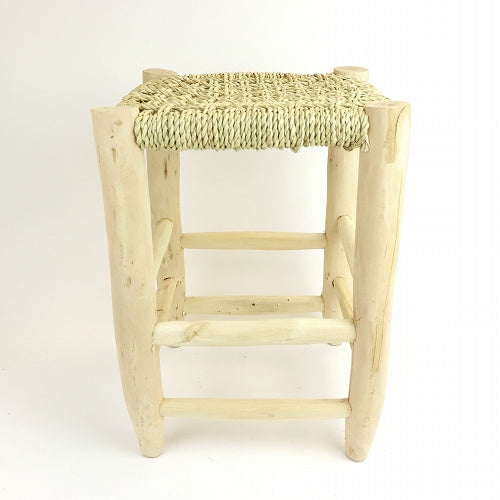ドーム木椅子 透かし編み H40 W30　送料別
