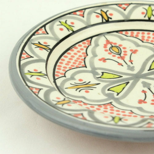 サフィ陶製飾り丸皿 W17　04